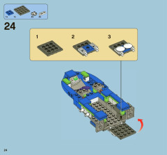 LEGO 7593 instructions page 24 – build guide