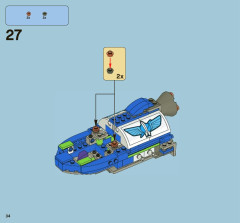 LEGO 7593 instructions page 34 – build guide