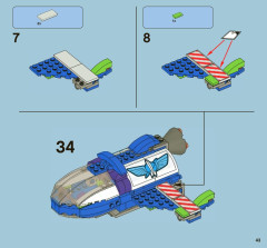 LEGO 7593 instructions page 43 – build guide