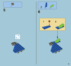 LEGO 7593 instructions page 45 – build guide