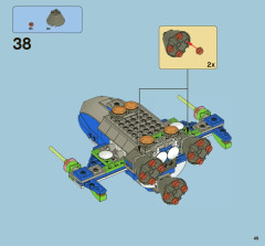 LEGO 7593 instructions page 49 – build guide