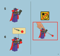 LEGO 7593 instructions page 5 – build guide