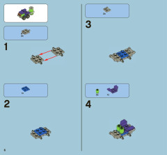 LEGO 7593 instructions page 6 – build guide