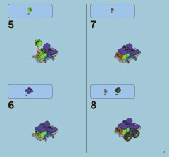 LEGO 7593 instructions page 7 – build guide