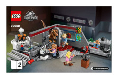 LEGO 75932 instructions page 1 – build guide