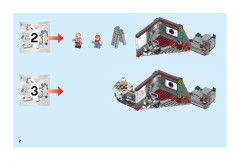 LEGO 75932 instructions page 2 – build guide