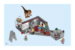 LEGO 75932 instructions page 72 – build guide