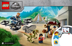 LEGO 75934 instructions page 1 – build guide