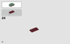 LEGO 75934 instructions page 44 – build guide