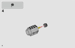 LEGO 75934 instructions page 8 – build guide