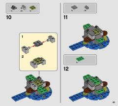 LEGO 75935 instructions page 43 – build guide