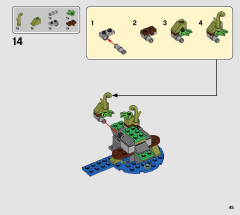 LEGO 75935 instructions page 45 – build guide
