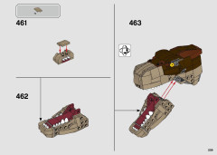 LEGO 75936 instructions page 209 – build guide
