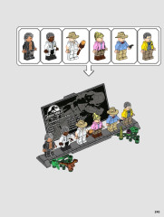 LEGO 75936 instructions page 243 – build guide