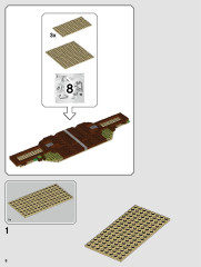 LEGO 75936 instructions page 8 – build guide