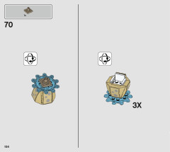 LEGO 75937 instructions page 104 – build guide