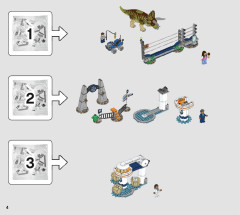 LEGO 75937 instructions page 4 – build guide