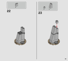 LEGO 75937 instructions page 43 – build guide