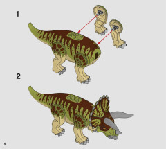 LEGO 75937 instructions page 6 – build guide