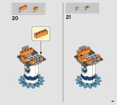LEGO 75937 instructions page 65 – build guide