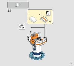 LEGO 75937 instructions page 67 – build guide