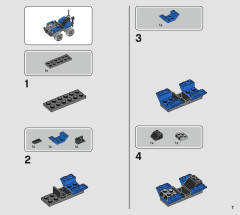 LEGO 75937 instructions page 7 – build guide