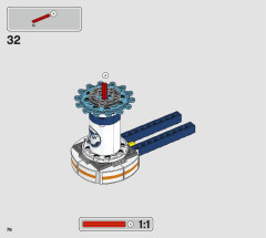 LEGO 75937 instructions page 76 – build guide