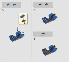 LEGO 75937 instructions page 8 – build guide