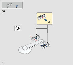 LEGO 75937 instructions page 94 – build guide