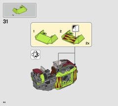 LEGO 75938 instructions page 44 – build guide
