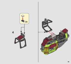 LEGO 75938 instructions page 49 – build guide