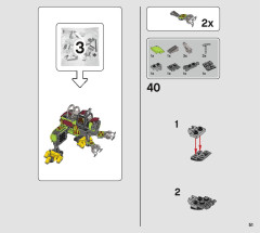 LEGO 75938 instructions page 51 – build guide