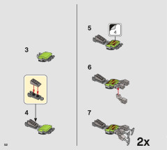 LEGO 75938 instructions page 52 – build guide