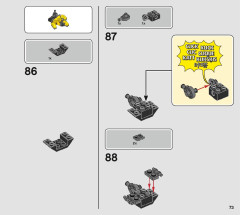 LEGO 75938 instructions page 73 – build guide