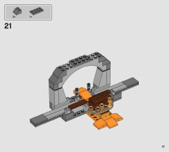 LEGO 75938 instructions page 17 – build guide