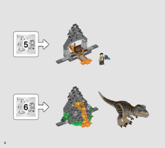 LEGO 75938 instructions page 2 – build guide