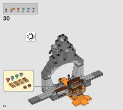 LEGO 75938 instructions page 24 – build guide