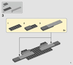 LEGO 75938 instructions page 5 – build guide