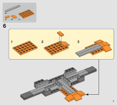LEGO 75938 instructions page 7 – build guide