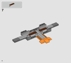 LEGO 75938 instructions page 8 – build guide