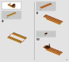 LEGO 75938 instructions page 9 – build guide