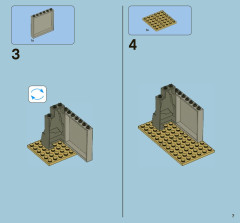 LEGO 7594 instructions page 7 – build guide