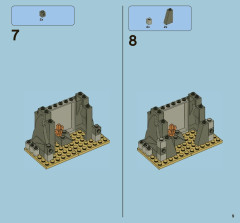 LEGO 7594 instructions page 9 – build guide