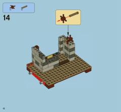 LEGO 7594 instructions page 12 – build guide