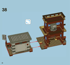 LEGO 7594 instructions page 38 – build guide