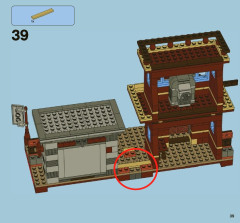 LEGO 7594 instructions page 39 – build guide