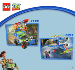 LEGO 7594 instructions page 43 – build guide