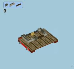 LEGO 7594 instructions page 7 – build guide