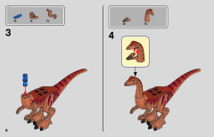 LEGO 75940 instructions page 8 – build guide