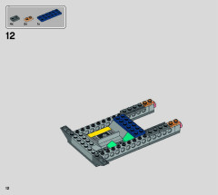 LEGO 75940 instructions page 12 – build guide